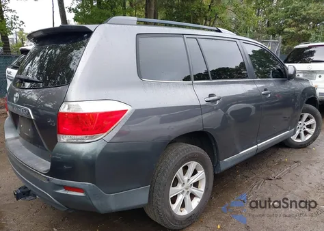 2013 Toyota Highlander Se V6 from USA, damaged, VIN 5TDZK3EH6DS115075